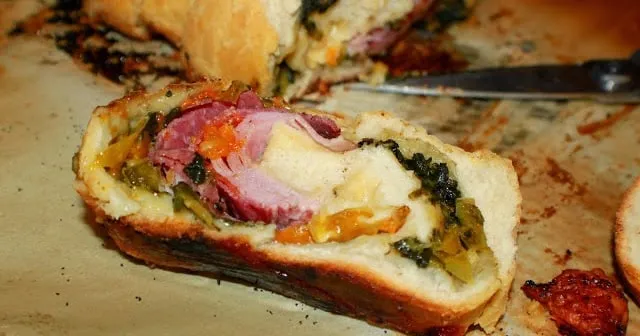 Italian Calzone Rollups