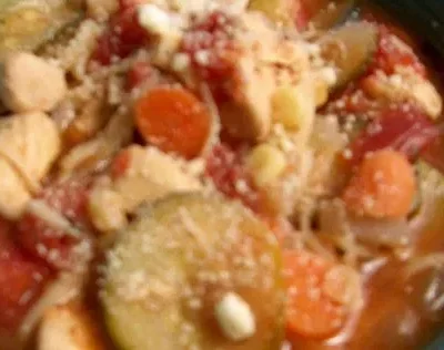 Italian Chicken And Vegetable Soup