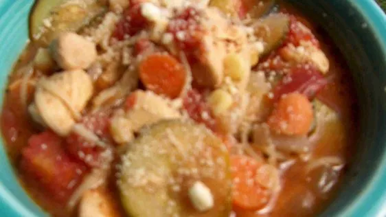 Italian Chicken And Vegetable Soup