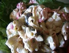 Italian Crab Seafood Pasta Salad