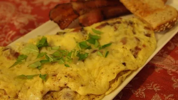 Italian Eggs With Bacon