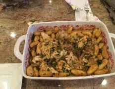 Italian Garlic Chicken And Potatoes