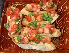 Italian-Inspired Vodka-Infused Tomato Bruschetta Recipe