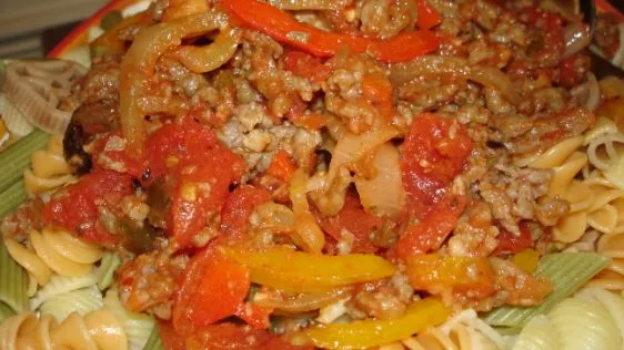 Italian Pepper And Sausage Dinner