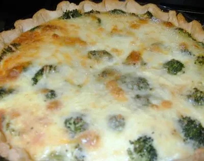 Italian Sausage- Broccoli Quiche