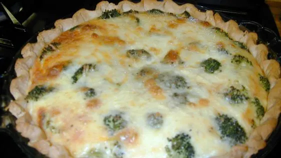 Italian Sausage- Broccoli Quiche