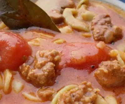 Italian Sausage Crockpot Soup