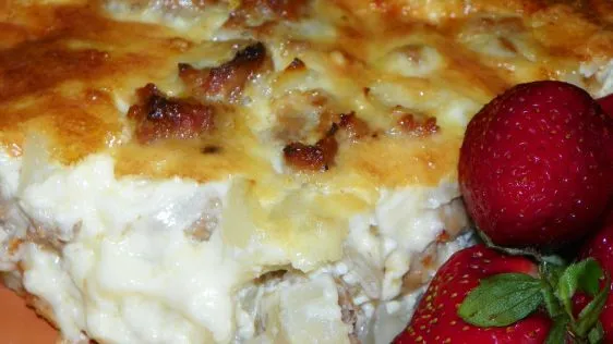 Italian Sausage Pie