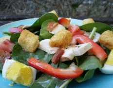 Italian Spinach Salad -Toh