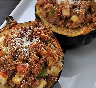 Italian Stuffed Acorn Squash- Crock Pot