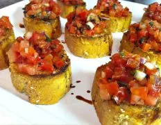 Italian Style Bruschetta