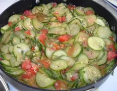 Italian Style Skillet Zucchini