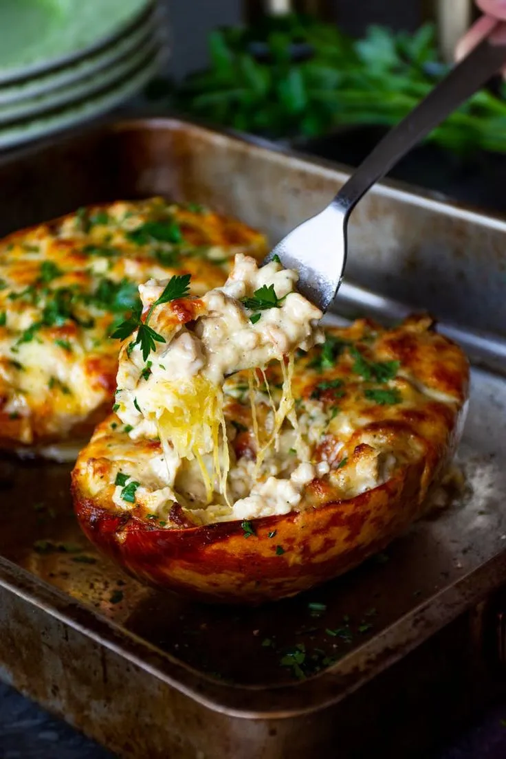 Italian-Style Spaghetti Squash Delight: A Realtor’s Favorite Recipe