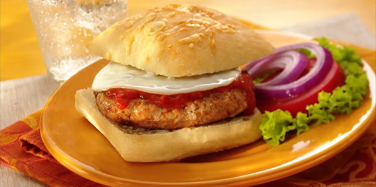 Italian Turkey Burgers Reduced Fat