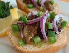 Jalapeno And Sardine Tartines