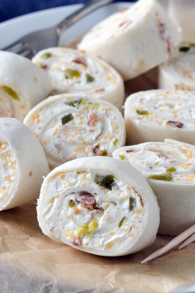 Jalapeno Cheese Pinwheels