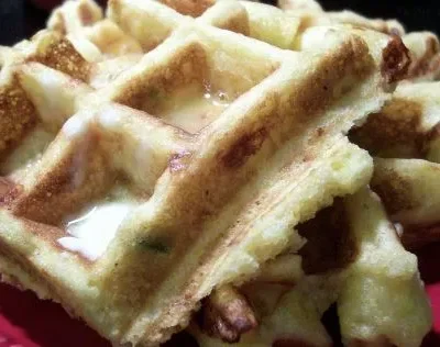 Jalapeno Cornbread Waffles