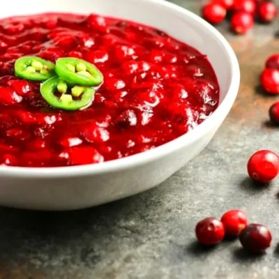 Jalapeno Cranberry Sauce