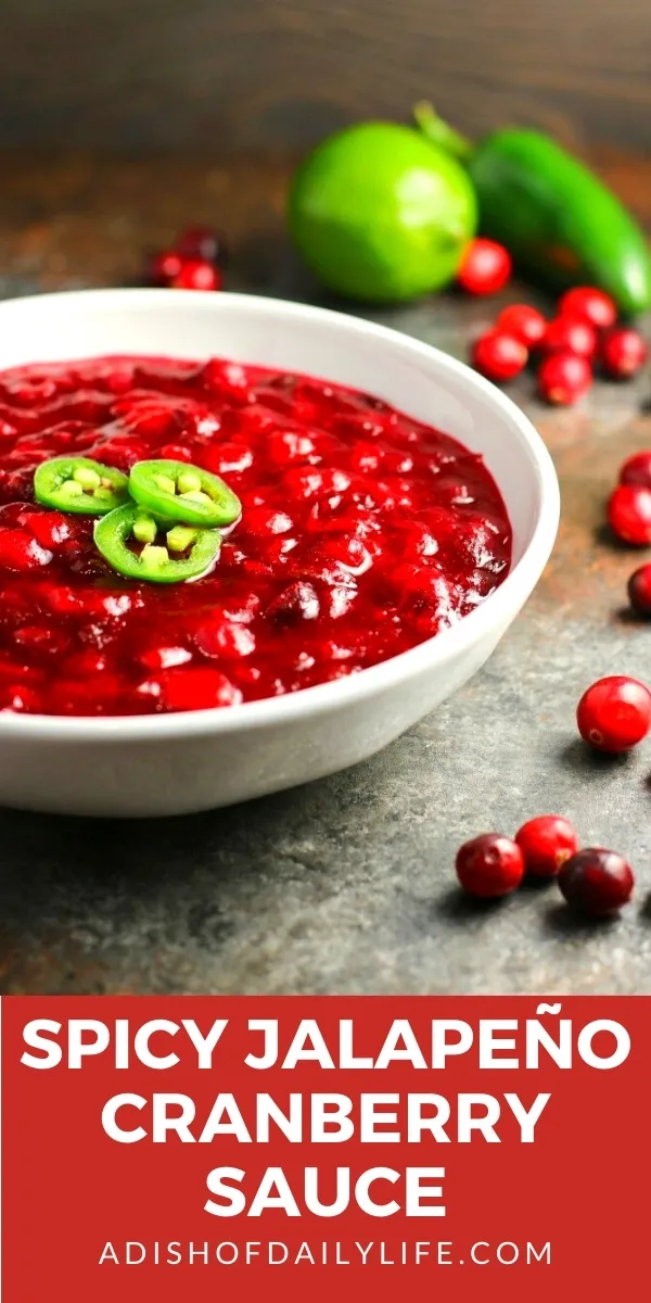 Jalapeno Cranberry Sauce