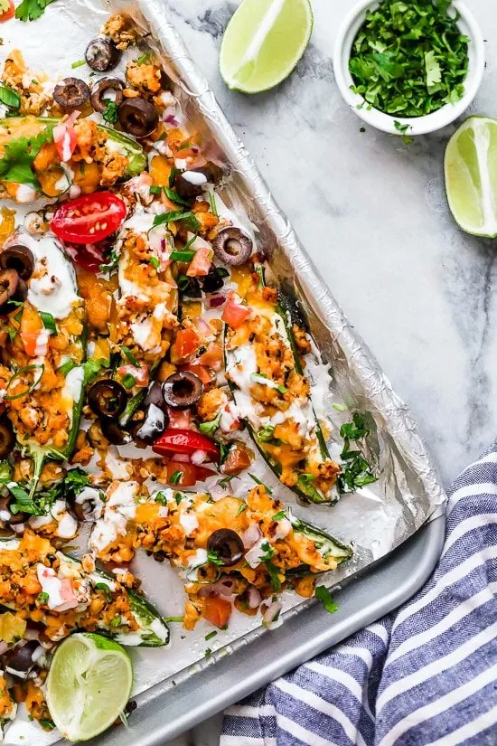 Jalapeno Popper Nachos