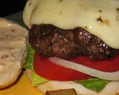 Jamaican Jerk Burgers With Orange