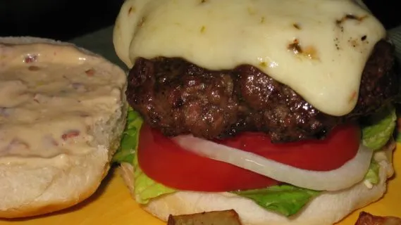 Jamaican Jerk Burgers With Orange