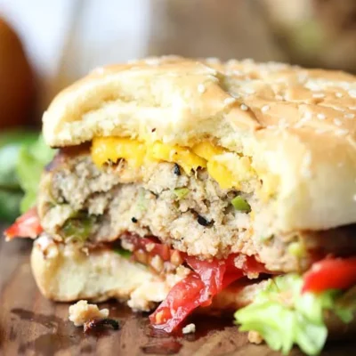 Jamaican Jerk Turkey Burgers With Tropical