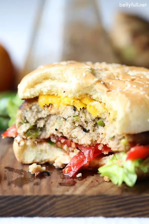 Jamaican Jerk Turkey Burgers With Tropical