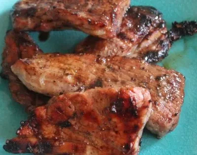 Jamaican Rubbed Chops