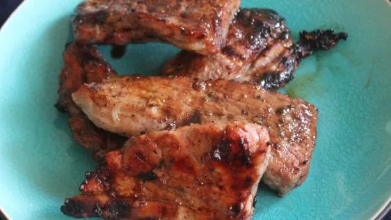 Jamaican Rubbed Chops