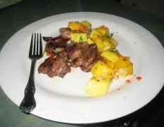 Jerk Chicken Thighs With Mango Salsa