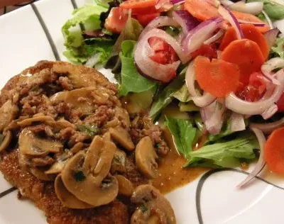 Jgerschnitzel Pork Or Veal Cutlets In