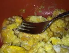 Jims Microwave Scrambled Eggs