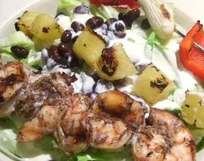 Jivin Jerk Shrimp Salad