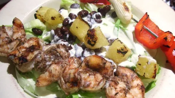 Jivin Jerk Shrimp Salad