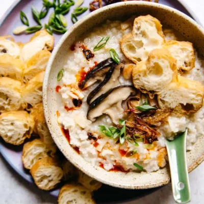 Jook Chinese Breakfast Rice Soup