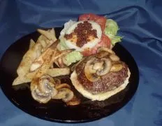 Juicy Blue Cheese Stuffed Burgers Recipe