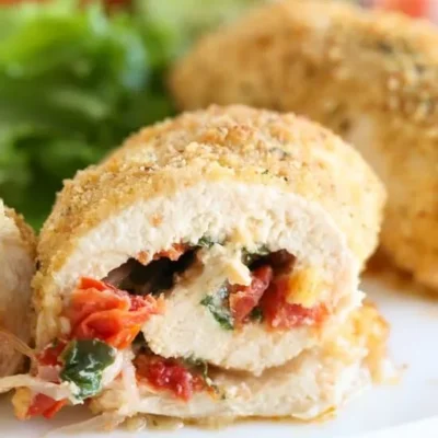 Juicy Chicken Breast Stuffed With Spinach And Rice: A Flavorful Delight