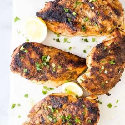 Juicy Grilled Chicken Breasts With A Spicy Twist