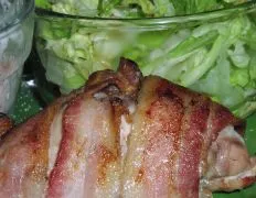 Juicy Oven-Baked Chicken Breast Wrapped in Flavorful Bacon