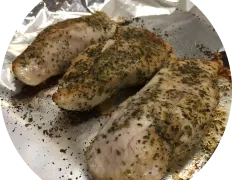 Juicy Oven Baked Italian Chicken Breast