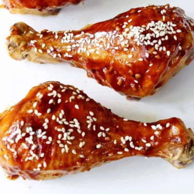 Juicy Smoked Teriyaki Drumsticks With A Spicy Twist