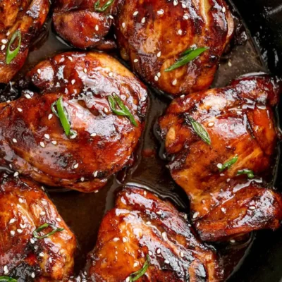 Juicy Soy-Glazed Chicken Thighs Recipe: A Flavorful Dinner Idea