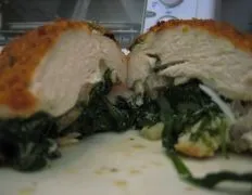 Juicy Spinach And Cheese Stuffed Chicken Breast Recipe
