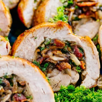 Juicy Stuffed Pork Tenderloin Recipe - Perfect For Family Dinners