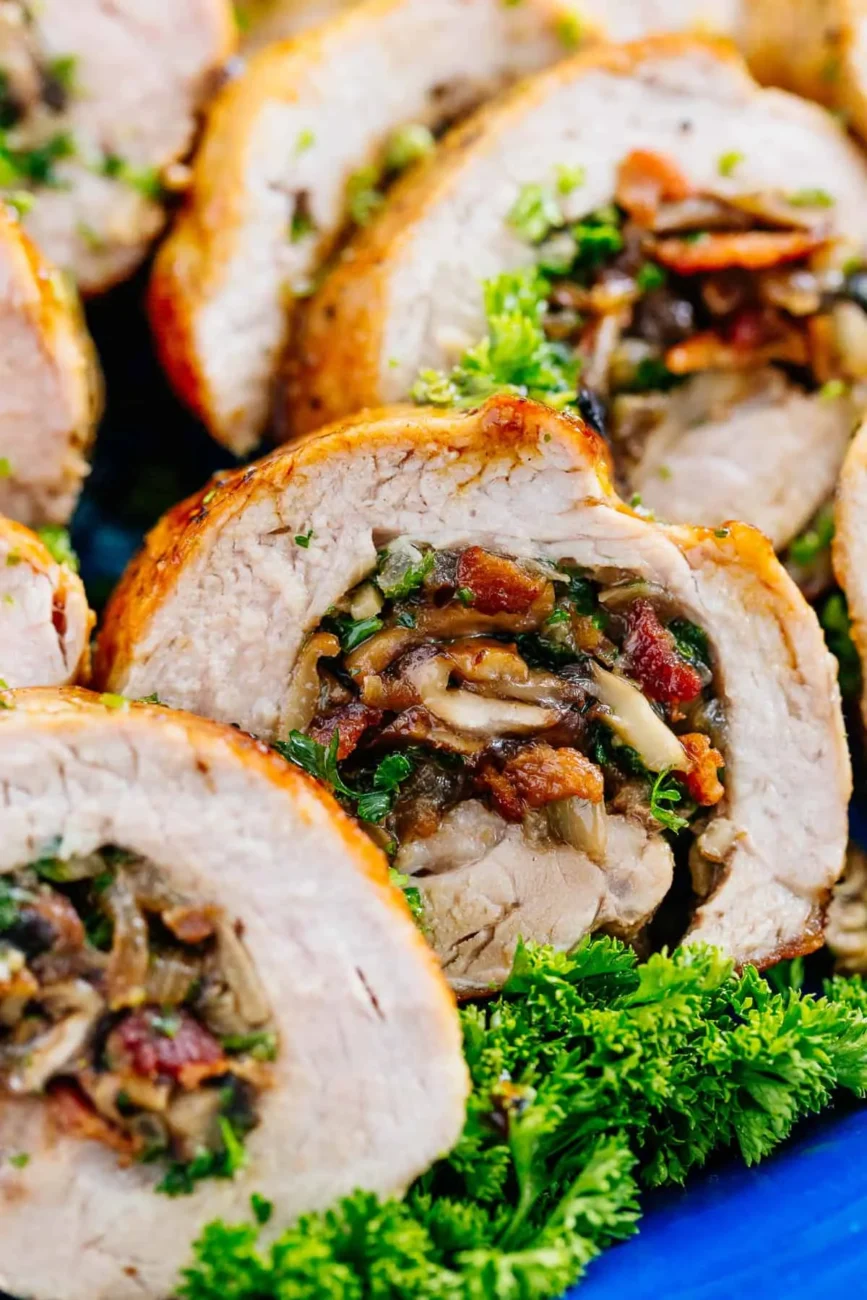 Juicy Stuffed Pork Tenderloin Recipe – Perfect for Family Dinners