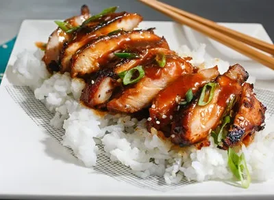 Juicy Teriyaki Glazed Chicken Thighs Recipe