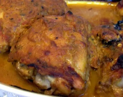 Juicy And Flavorful Spicy Chicken Thighs Recipe