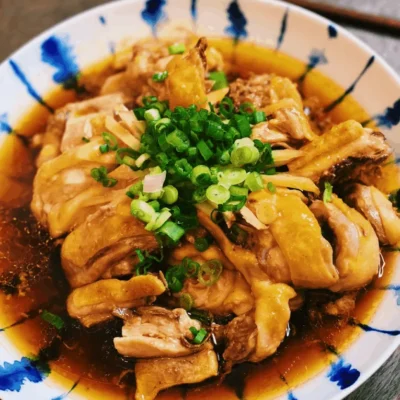 Juicy And Tender Steamed Chicken Recipe