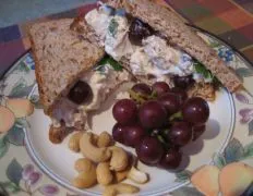 Julies Favorite Cashew Chicken Salad Sandwich